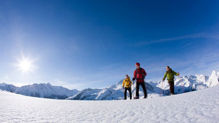 Schneeschuh Wanderungen, Schneeschuh Touren im Zillertal