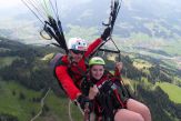 Fotos und Videos aus der Luft bei einem Gleitschirm Tandemflug im Zillertal